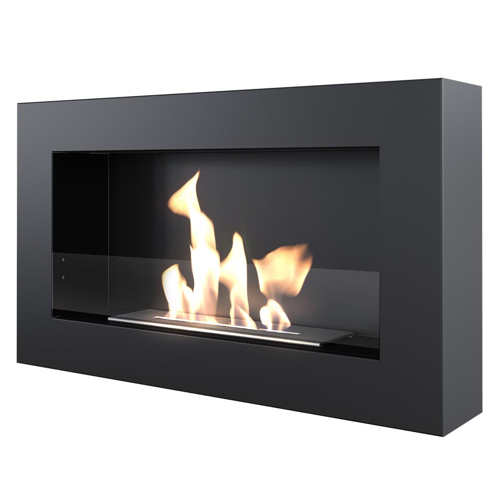 Biokominek Golf Flat z szybą Kratki Biokominek Golf Flat z szybą Kratki