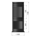 Biokominek Incoza 4 Infire