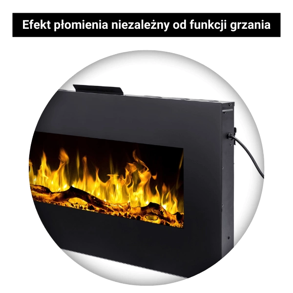 Kominek elektryczny Majestic 45 Aflamo – zdjęcie 2