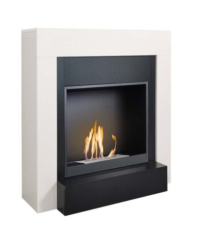 Biokominek Simple Biały Aflamo