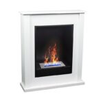 Biokominek Poker Biały Aflamo