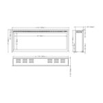 Kominek elektryczny Royal 42 Aflamo