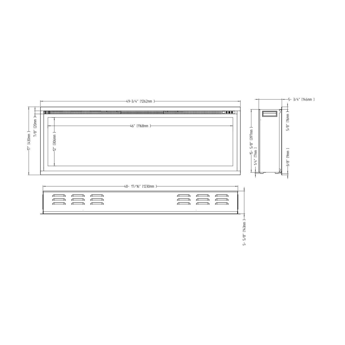 Kominek elektryczny Royal 50 Aflamo