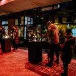 Ogrzewacz tarasowy Patio Obudowa Szklana Czarny Kratki