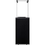 Ogrzewacz tarasowy Patio Obudowa Szklana Pikowana Czarny Kratki