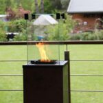 Ogrzewacz tarasowy Patio Spiek Kwarcowy Blend Nero Kratki