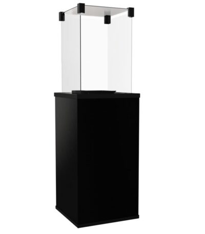 Ogrzewacz tarasowy Patio Spiek Kwarcowy Collection Nero Assoluto Kratki