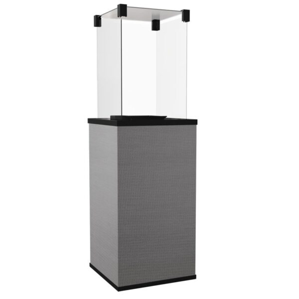 Ogrzewacz tarasowy Patio Spiek Kwarcowy Filo Ghisa Kratki