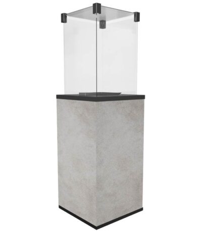 Ogrzewacz tarasowy Patio Spiek Kwarcowy Oxide Grigio Kratki