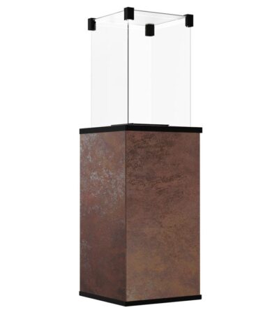 Ogrzewacz tarasowy Patio Spiek Kwarcowy Oxide Moro Kratki