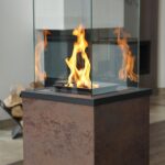 Ogrzewacz tarasowy Patio Spiek Kwarcowy Oxide Moro Kratki