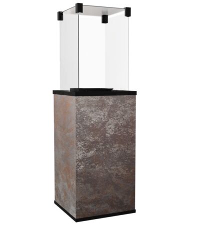 Ogrzewacz tarasowy Patio Spiek Kwarcowy Oxide Nero Kratki