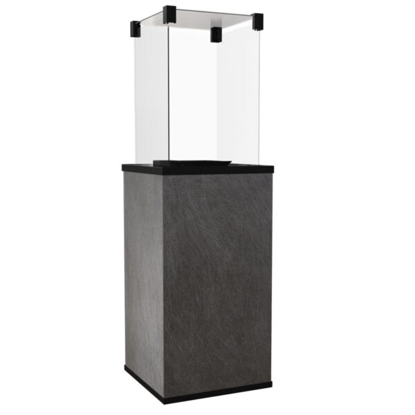 Ogrzewacz tarasowy Patio Spiek Kwarcowy Seta Liquorice Kratki