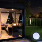 Ogrzewacz tarasowy Patio Automatyczny Stalowy Czarny Kratki