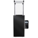 Ogrzewacz tarasowy Patio Automatyczny Stalowy Czarny Kratki