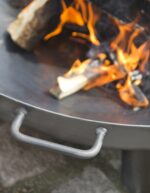 Zestaw palenisko Bali 60 cm + trójnóg 180 cm + ruszt stal czarna 50 cm CookKing