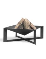 Zestaw palenisko Cuba 70 cm + trójnóg 180 cm + ruszt stal czarna 50 cm CookKing