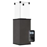 Ogrzewacz tarasowy Patio Automatyczny Spiek Kwarcowy Calce Antracite Kratki