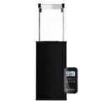 Ogrzewacz tarasowy Patio Automatyczny Spiek Kwarcowy Collection Nero Assoluto Kratki