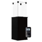 Ogrzewacz tarasowy Patio Automatyczny Spiek Kwarcowy Collection Nero Assoluto Kratki