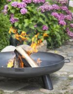 Zestaw palenisko Bali 70 cm + trójnóg 180 cm + ruszt stal czarna 60 cm CookKing