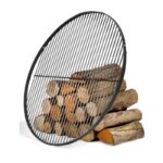 Zestaw palenisko Bali 70 cm + trójnóg 180 cm + ruszt stal czarna 60 cm CookKing