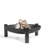 Zestaw palenisko Palma 80 cm + trójnóg 180 cm + ruszt stal czarna 70 cm CookKing