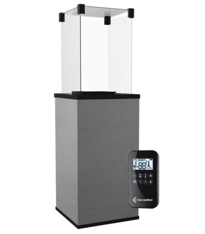 Ogrzewacz tarasowy Patio Automatyczny Spiek Kwarcowy Filo Ghisa Kratki