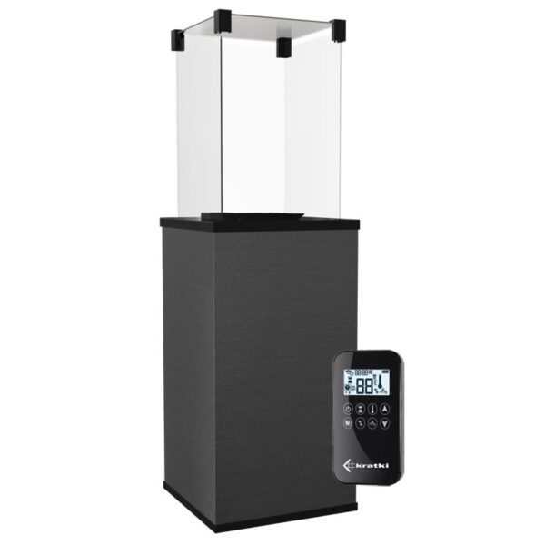 Ogrzewacz tarasowy Patio Automatyczny Spiek Kwarcowy Filo Pece Kratki