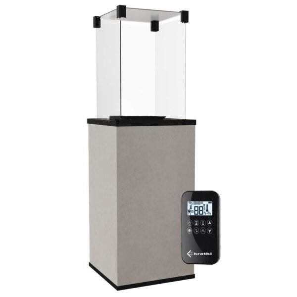 Ogrzewacz tarasowy Patio Automatyczny Spiek Kwarcowy Fokos Sale Kratki