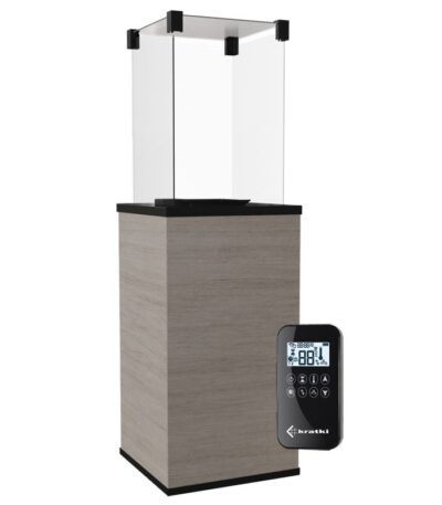 Ogrzewacz tarasowy Patio Automatyczny Spiek Kwarcowy Naturali Ossidiana Vena Grigia Kratki