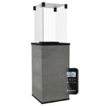 Ogrzewacz tarasowy Patio Automatyczny Spiek Kwarcowy Naturali Pietra Di Savoia Grigia Kratki