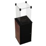 Ogrzewacz tarasowy Patio Automatyczny Spiek Kwarcowy Oxide Moro Kratki