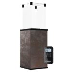 Ogrzewacz tarasowy Patio Automatyczny Spiek Kwarcowy Oxide Nero Kratki