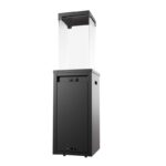 Ogrzewacz tarasowy Patio Light Stalowy Czarny Kratki