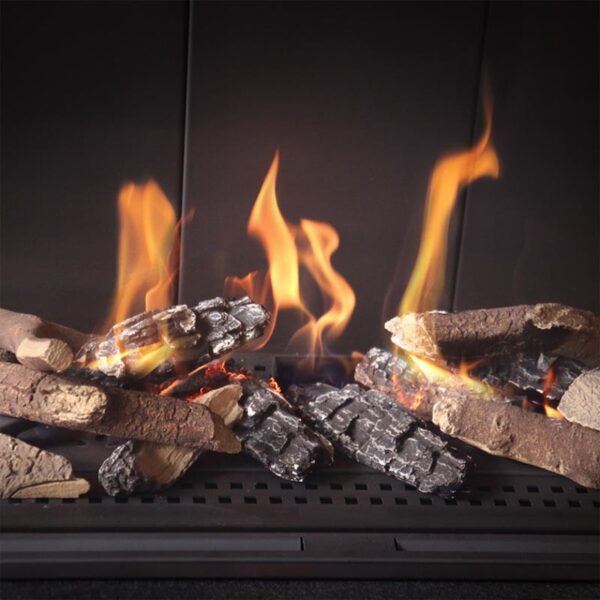 Drewienka dekoracyjne do kominków gazowych buk Kratki