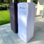 Czarny (logo czarne) pokrowiec do ogrzewacza Patio Slim/Light Kratki