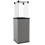 Ogrzewacz tarasowy Patio Mini Spiek Kwarcowy Filo Argento Kratki