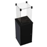 Ogrzewacz tarasowy Patio Mini Spiek Kwarcowy Filo Mercurio Kratki