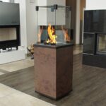 Ogrzewacz tarasowy Patio Mini Spiek Kwarcowy Oxide Moro Kratki