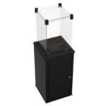 Ogrzewacz tarasowy Patio Mini Automatyczny Spiek Kwarcowy Blend Nero Kratki