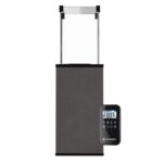 Ogrzewacz tarasowy Patio Mini Automatyczny Spiek Kwarcowy Calce Antracite Kratki