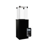 Ogrzewacz tarasowy Patio Mini Automatyczny Spiek Kwarcowy Collection Nero Assoluto Kratki