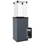 Ogrzewacz tarasowy Patio Mini Automatyczny Spiek Kwarcowy Filo Mercurio Kratki