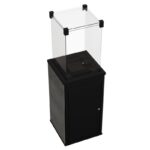 Ogrzewacz tarasowy Patio Mini Automatyczny Spiek Kwarcowy Naturali Pietra Di Savoia Grigia Kratki