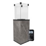 Ogrzewacz tarasowy Patio Mini Automatyczny Spiek Kwarcowy Naturali Pietra Grey Kratki