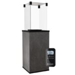 Ogrzewacz tarasowy Patio Mini Automatyczny Spiek Kwarcowy Seta Liquorice Kratki