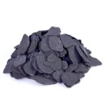 Płatki dekoracyjne do kominków gazowych czarne Kratki