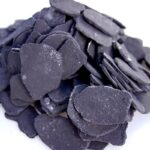 Płatki dekoracyjne do kominków gazowych czarne Kratki