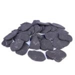 Płatki dekoracyjne do kominków gazowych czarne Kratki